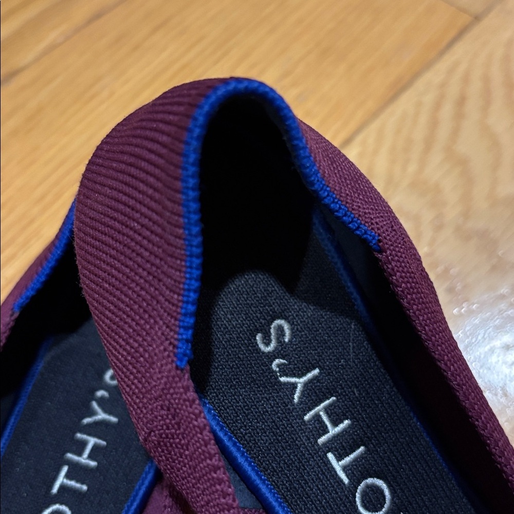 Rothy’s The Point flats in Cabernet Sz 7.5 - Picture 11 of 12